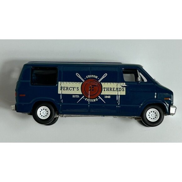 Percy’s Threads Greenlight 2011 Die Case 1977 Dodge B-100 Van Blue Green Color - Picture 6 of 7